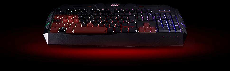 Acer Nitro Gaming Tastatur schwarz