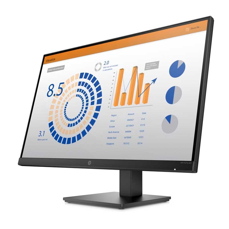 HP P27q G4 68,6 cm (27 Zoll) LED-Monitor