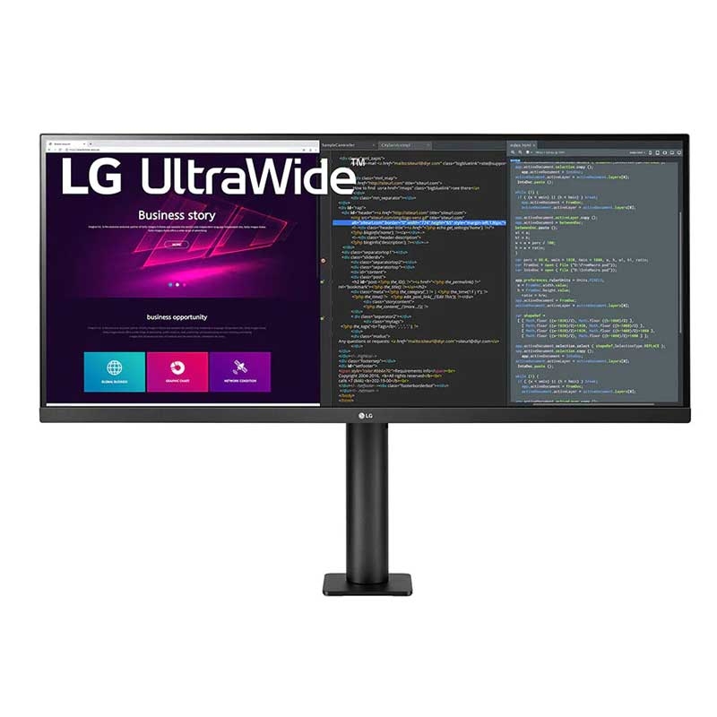 LG Ergo 34WN780-B 86,36 cm(34 Zoll) UltraWide™ Ergo LED-Monitor