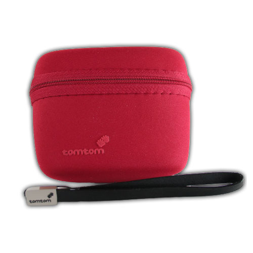 TomTom Carry Case & Strap red