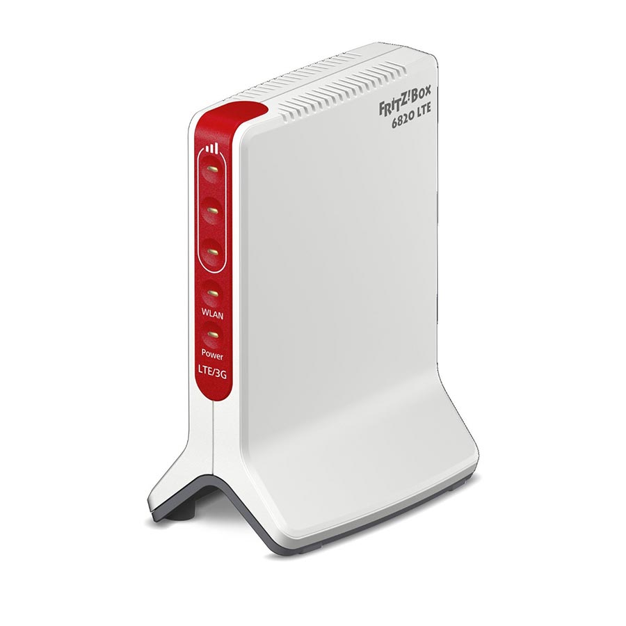 AVM FRITZ!Box 6820 LTE (LTE (4G) bis 150 MBit/s, UMTS (3G) bis 42 MBit/s, WLAN N bis 450 MBit/s, 1 x Gigabit-LAN )