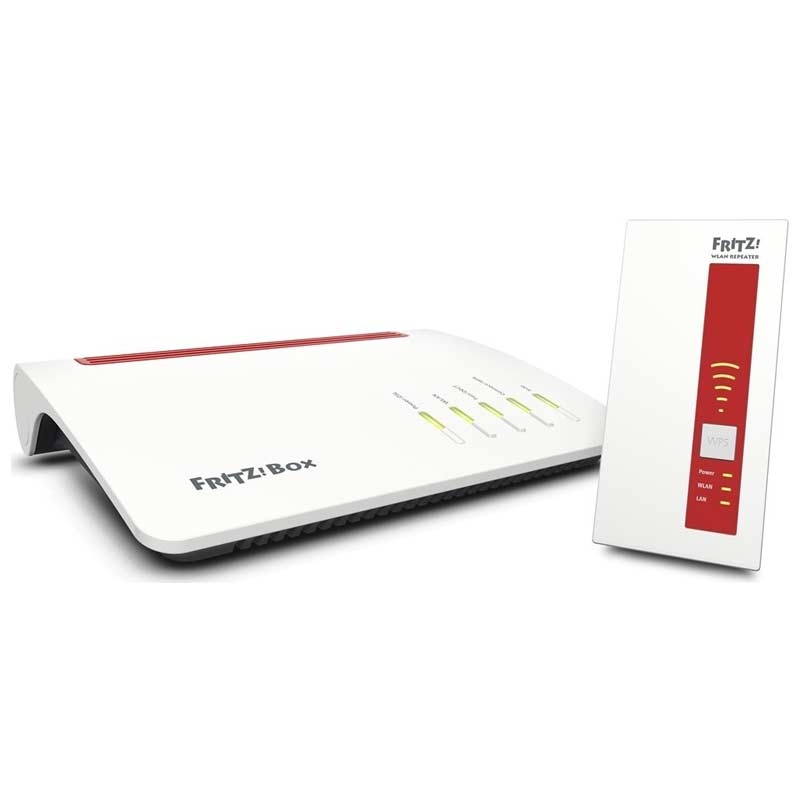 AVM FRITZ! Mesh Set Box 7590 + WLAN Repeater 1750E