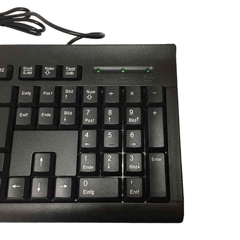 HP C2500 (H3C53AA) Tastatur und Maus schwarz