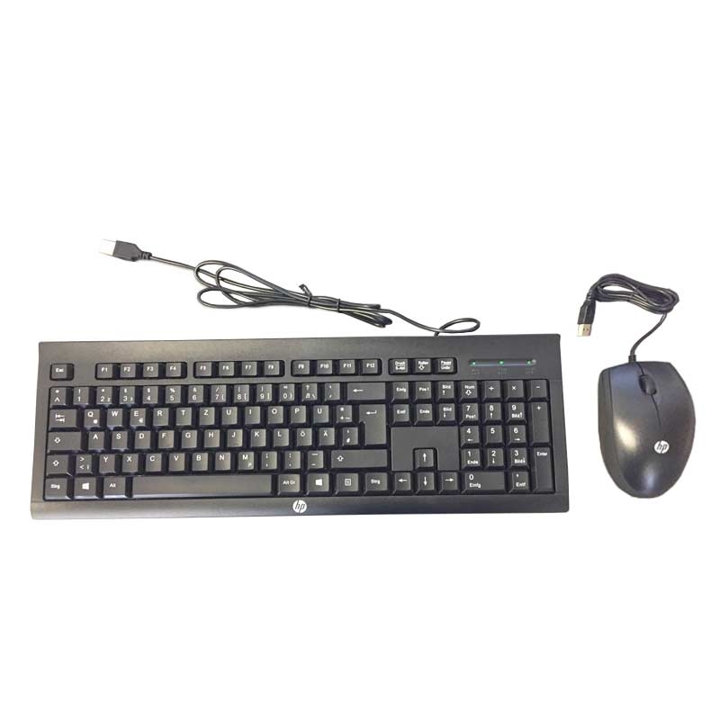 HP C2500 (H3C53AA) Tastatur und Maus schwarz