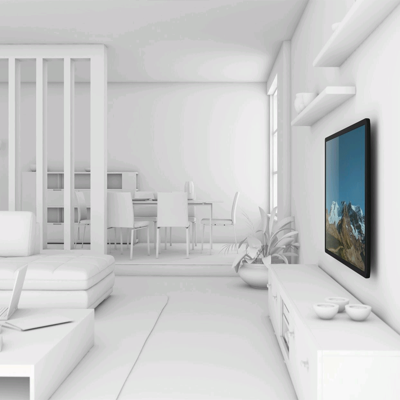 Vogel's THIN 205 TV-Wandhalterung für 66-140 cm (26-55 Zoll) Fernseher 400x400 Ausstellungsgerät