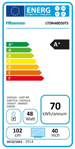 Hisense LTDN40D50TS 101cm (40 Zoll) LED-TV