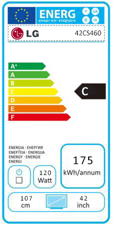 LG 42CS460 42 Zoll LCD-Fernseher