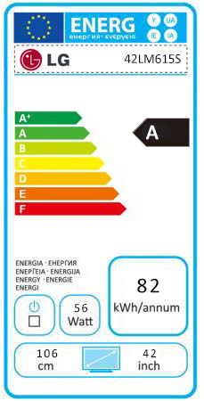 LG 42LM615S 42 Zoll LCD-Fernseher