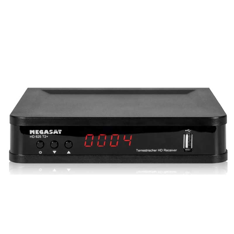 Megasat HD 625 T2+ Receiver schwarz