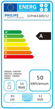 Philips 32PHK4309/12 32 Zoll LED-TV