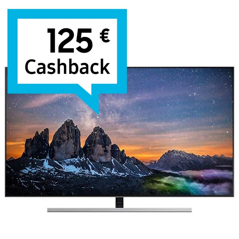 Samsung GQ55Q80RGTXZG 138cm (55 Zoll) 4K-QLED-TV