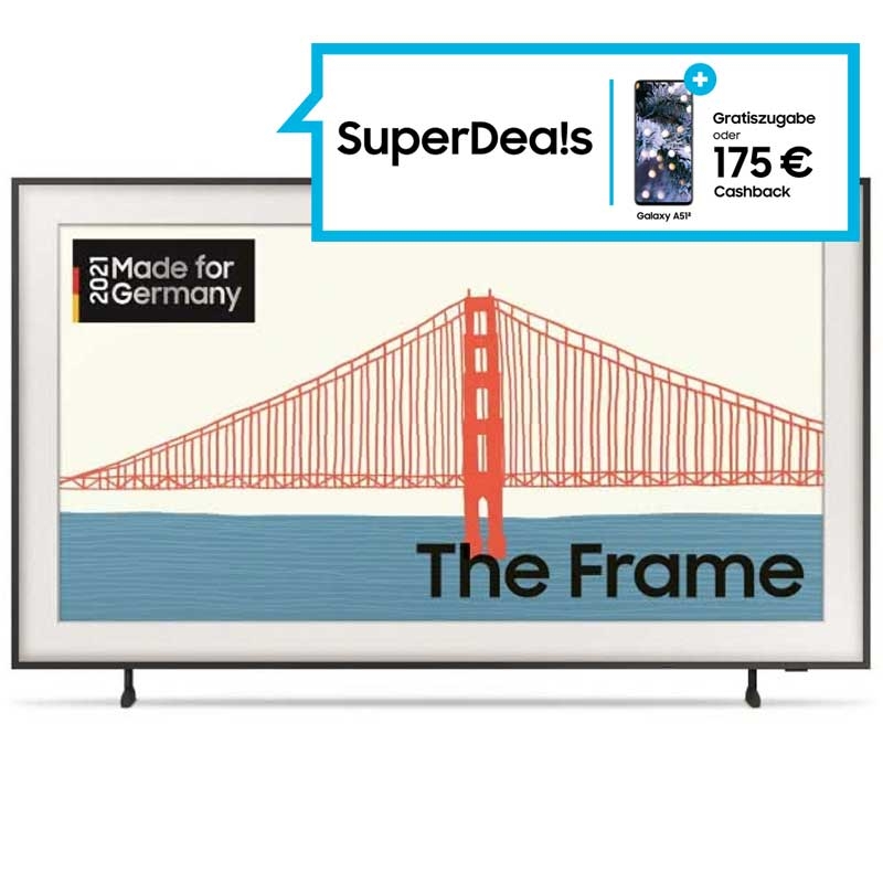 Samsung GQ55LS03AAUXZG 138cm (55 Zoll) 4K-QLED-TV