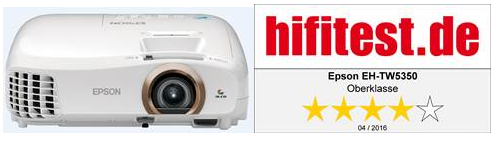 Epson EH-TW5350 2.200 Ansi-Lumen LCD-Projektor weiß Ausstellungsgerät
