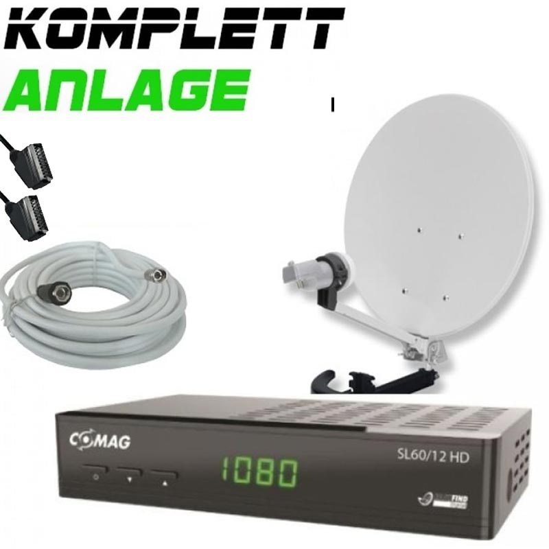 COMAG Digitale HDTV Mini-Sat-Anlage Komplett-Set MDS 60 Easy Find