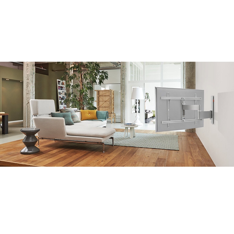 Vogel's Wall 3345 TV-Wandhalterung für 102-165 cm (40-65 Zoll) Fernseher weiß (2.Wahl)