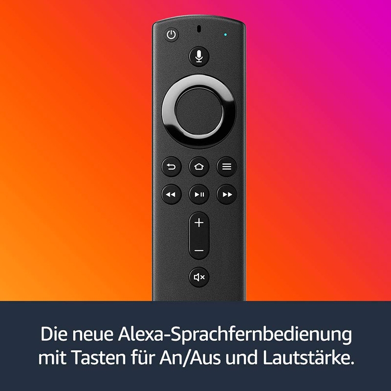 Amazon Fire TV Stick mit der neuen Alexa-Sprachfernbedienung