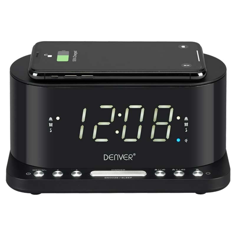 Denver CRQ-110 Clockradio schwarz