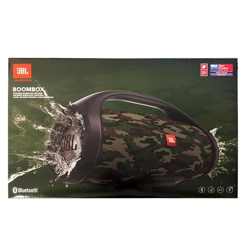 JBL Boombox Tragbarer Bluetooth-Lautsprecher camouflage