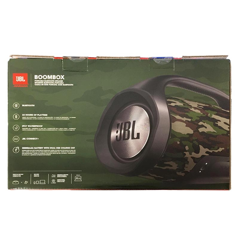 JBL Boombox Tragbarer Bluetooth-Lautsprecher camouflage