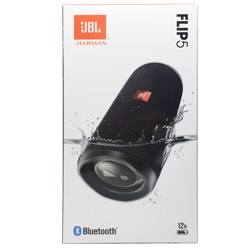 JBL Flip 5 Bluetooth-Lautsprecher schwarz