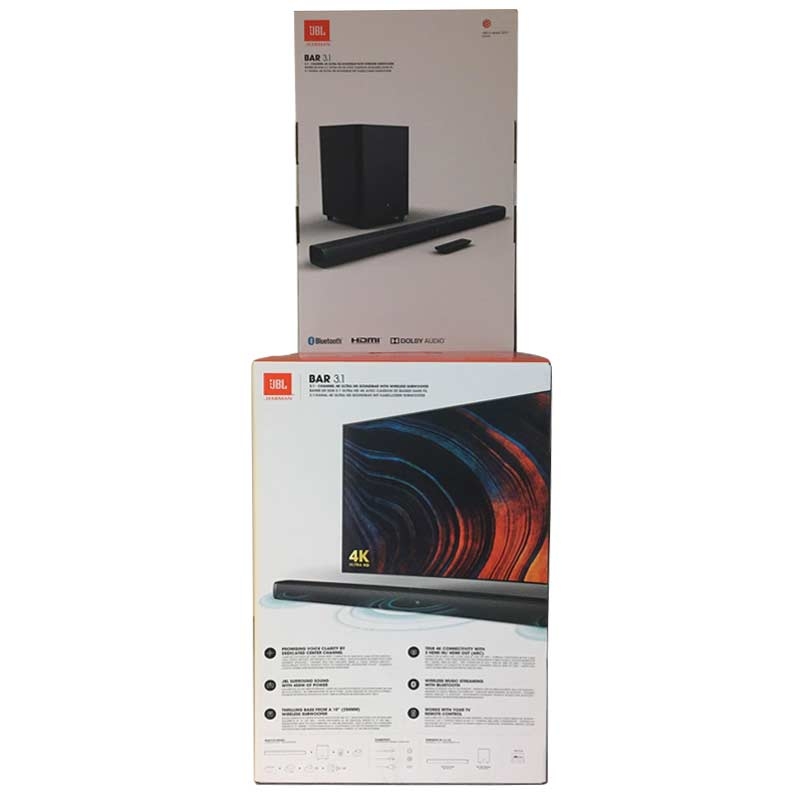 JBL Bar 3.1-Kanal 4K Ultra HD-Soundbar mit kabellosem Subwoofer