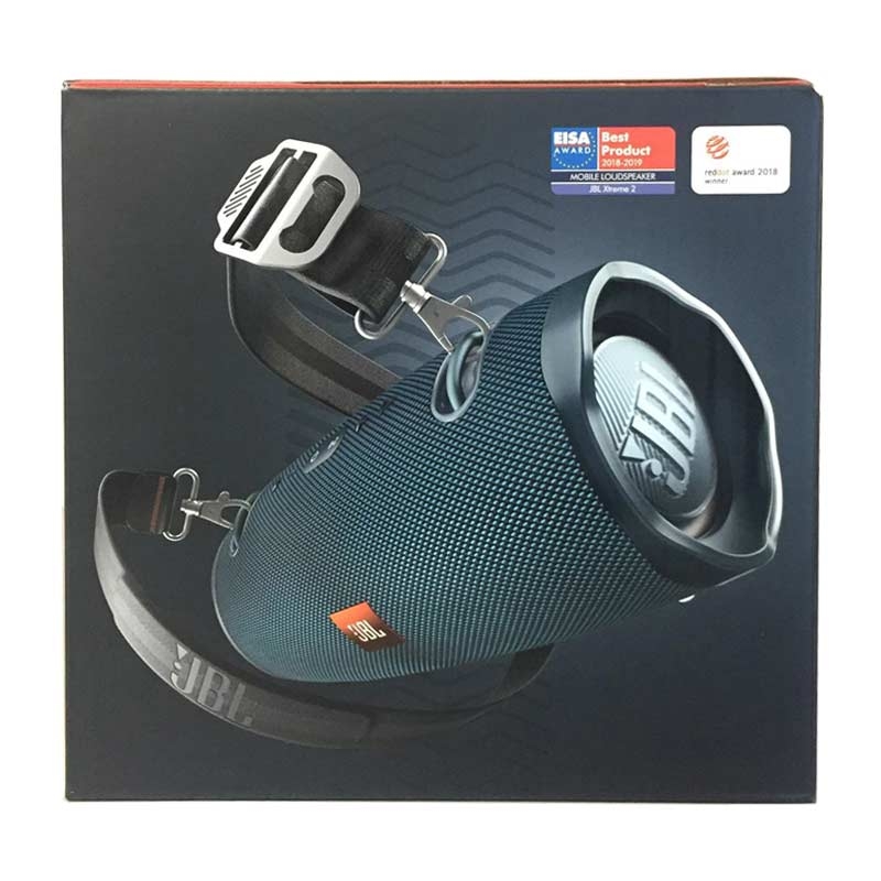 JBL Xtreme 2 Spritzwasserfester Tragbarer Bluetooth Lautsprecher blau