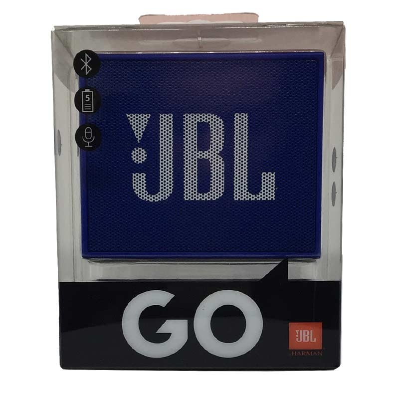 JBL GO portabler Lautsprecher blau