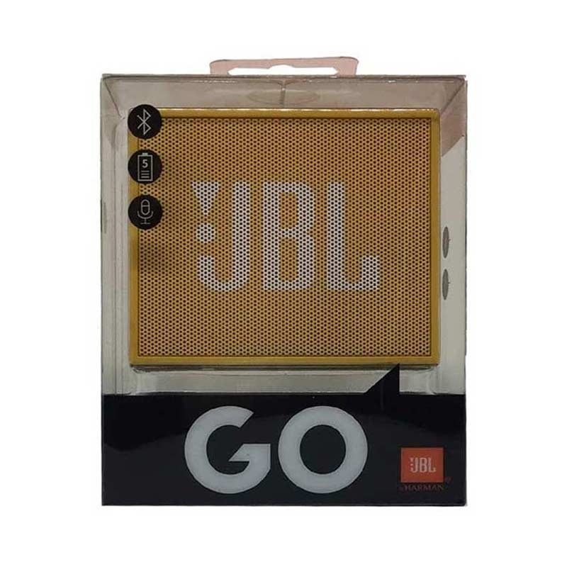 JBL GO portabler Lautsprecher gelb