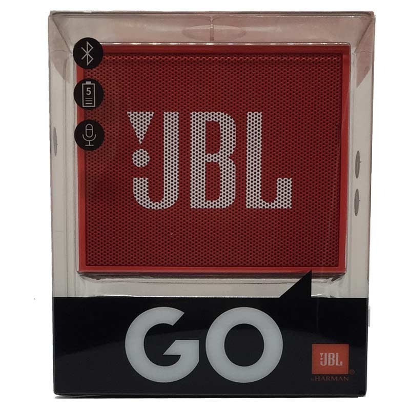JBL GO portabler Lautsprecher rot