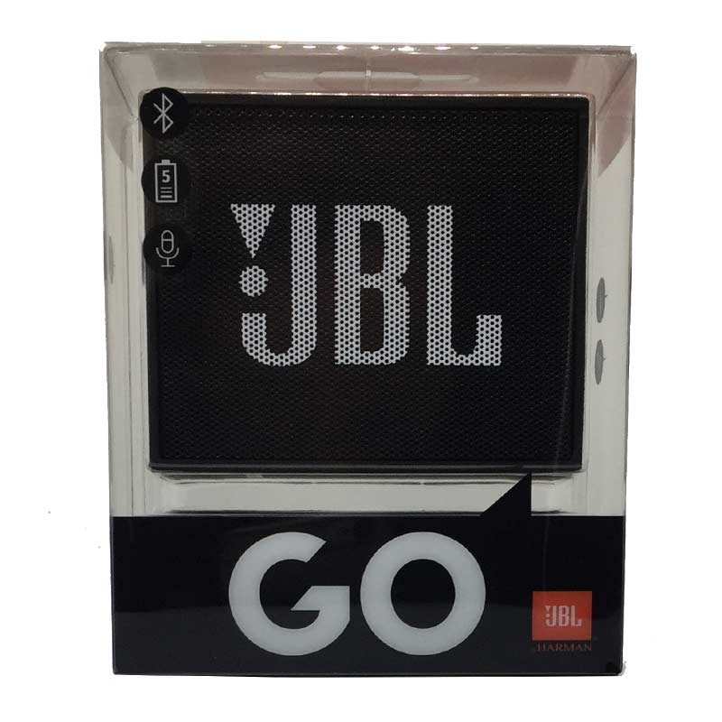 JBL GO portabler Lautsprecher schwarz