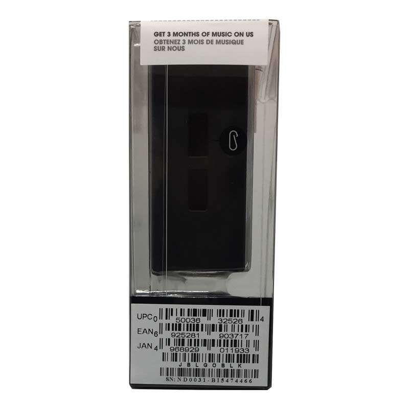 JBL GO portabler Lautsprecher schwarz