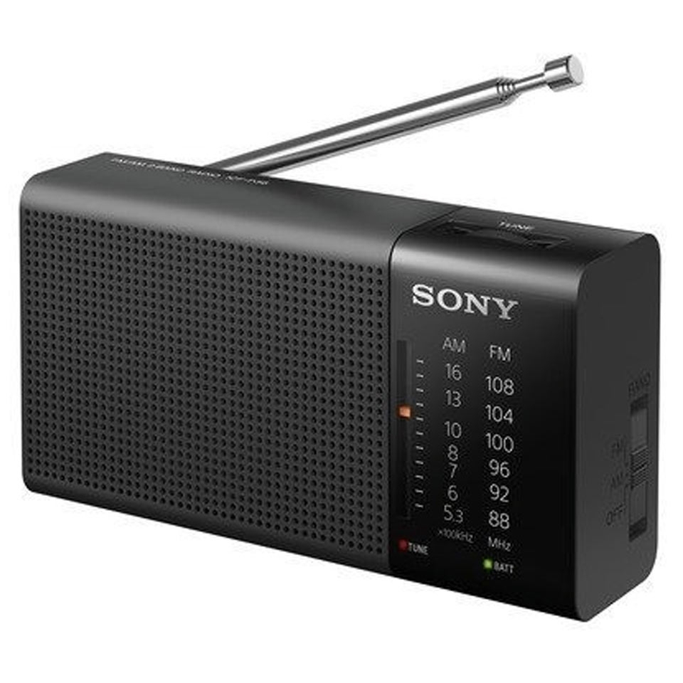 Sony ICF-P36 tragbarer Radio analog schwarz (2.Wahl)