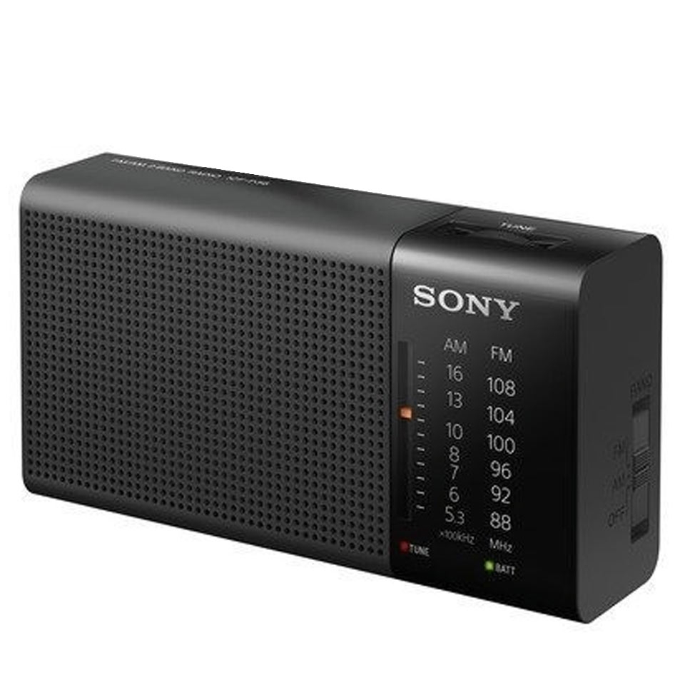 Sony ICF-P36 tragbarer Radio analog schwarz (2.Wahl)