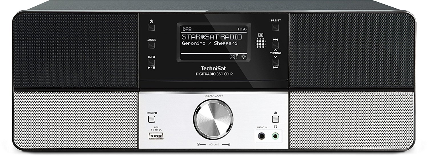 TechniSat DigitRadio 360 CD IR bk