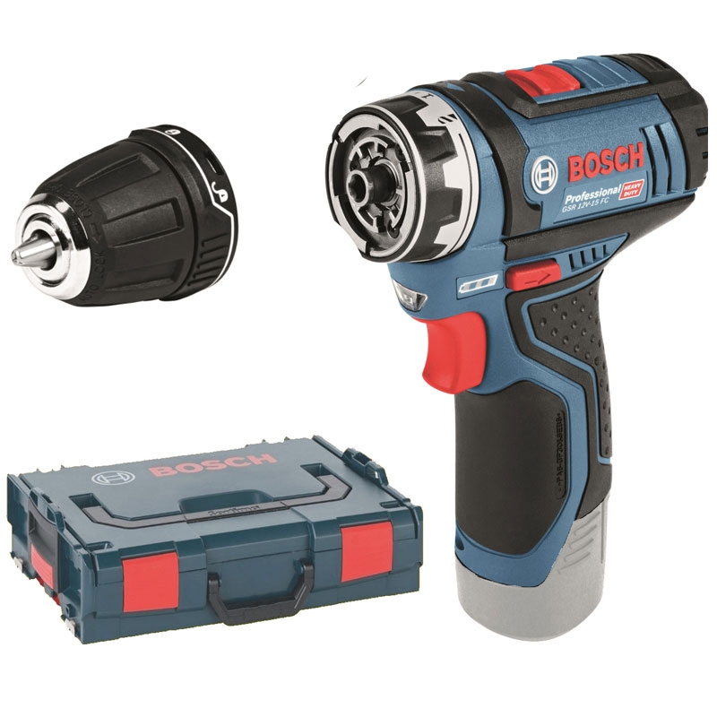 Bosch GSR 12V-15 FC Akku Bohrschr. inkl GFA 12-B