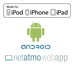 Netatmo NWS01 wasserdichte Wetterstation für iPhone, iPad, Android