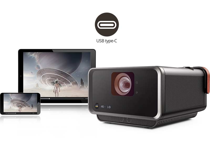 ViewSonic X10-4K UHD 2400 Ansi Lumen LED 3D Beamer