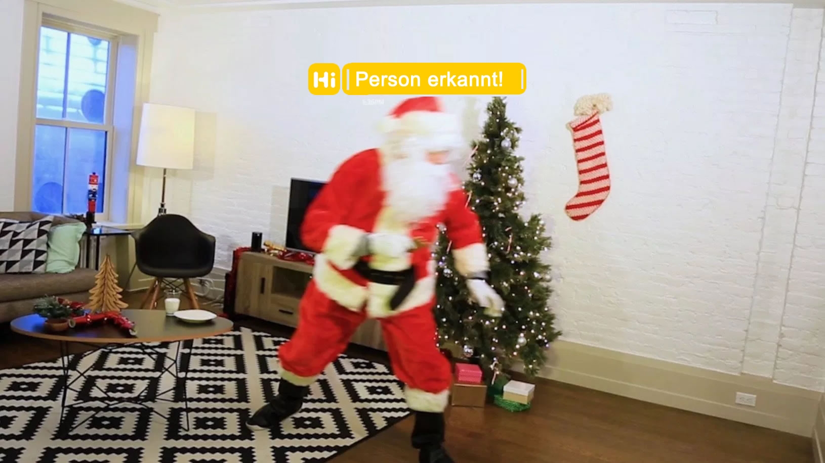 HiKam S6 Überwachungskamera mit Personendetektion