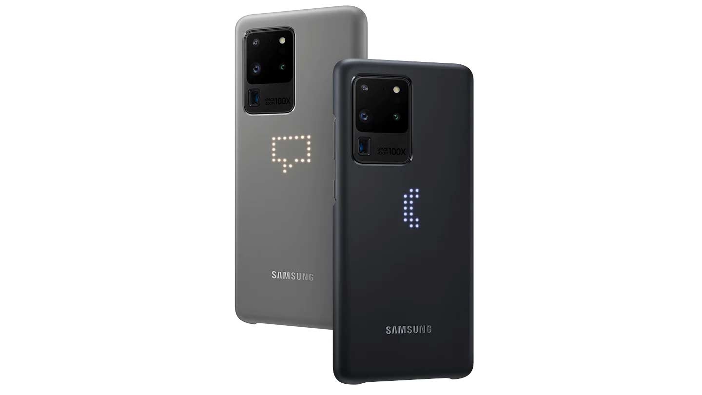 Samsung LED Cover Galaxy S20 Ultra (SM-G988) schwarz