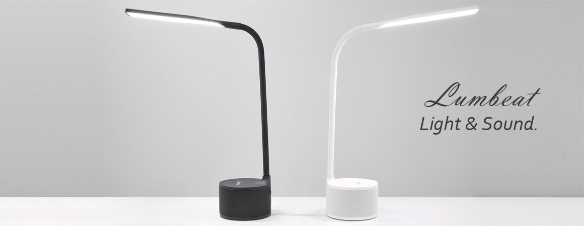 Vasner Lumbeat LED Schreibtischlampe weiß