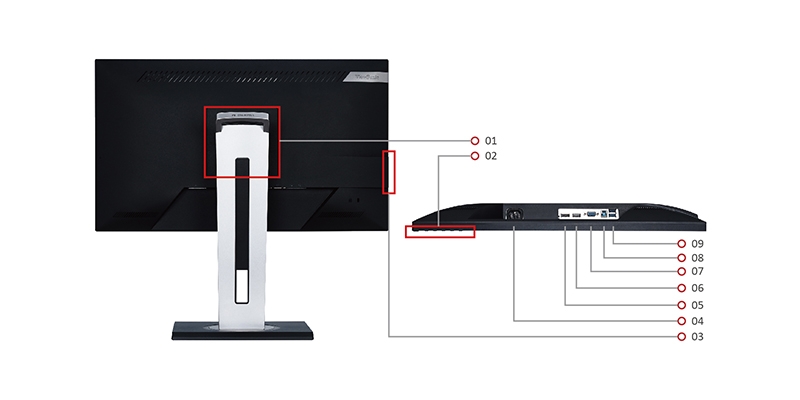 Viewsonic VG2748 68,6 cm (27 Zoll) Full-HD Office Monitor