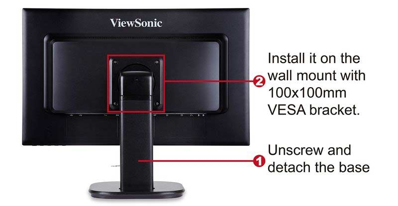 Viewsonic VG2437SMC 59,9 cm (24 Zoll) Full-HD Business Monitor