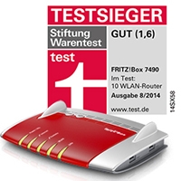 AVM FRITZ!box WLAN 7490 DSL-Router (2.Wahl)