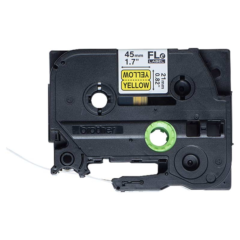 Brother FLe-6511 P-touch Schriftbandkassette schwarz auf gelb