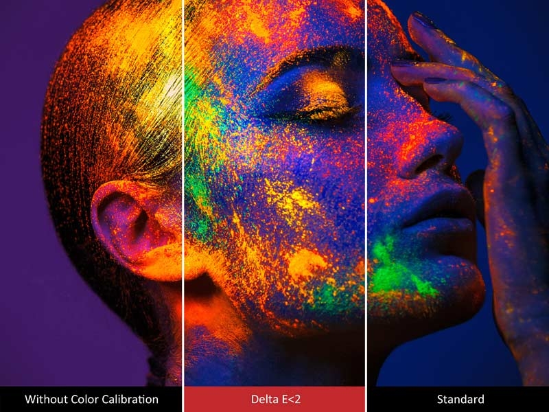 Viewsonic VP3268-4K 80 cm (32 Zoll) Fotografen Monitor mit Kalibrierfunktion