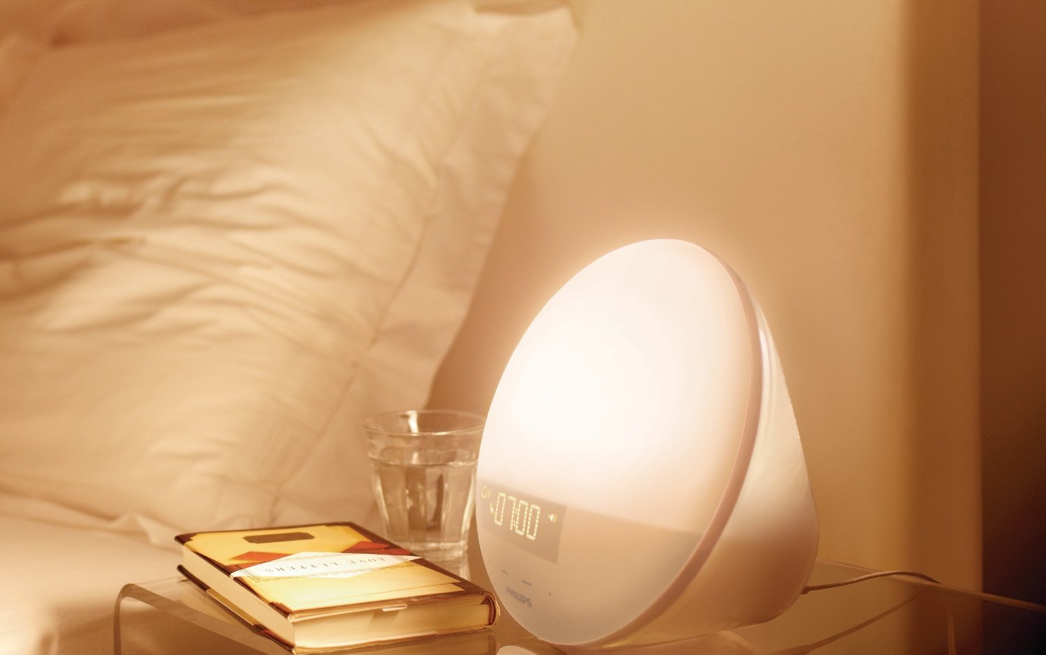 Philips HF3510/01 Wake-Up Light inkl. digitalem FM Radio