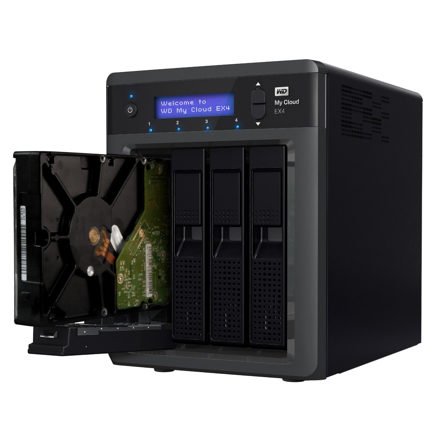 Western Digital My Cloud EX4 8TB (4x2TB) 4 Bay Nas-System