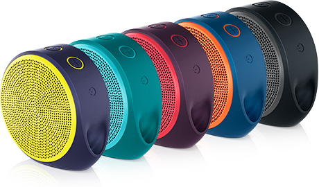 Logitech X100 Mobile Bluetooth Speaker red