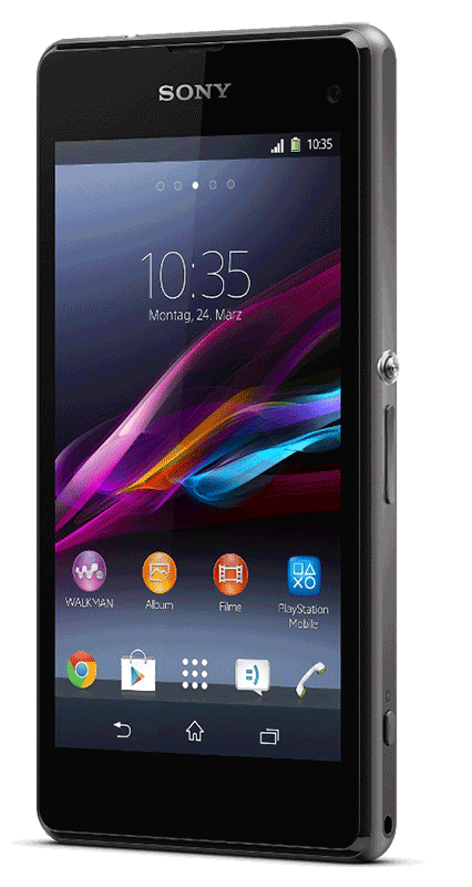 Sony Xperia Z1 Compact Telekom Handy black