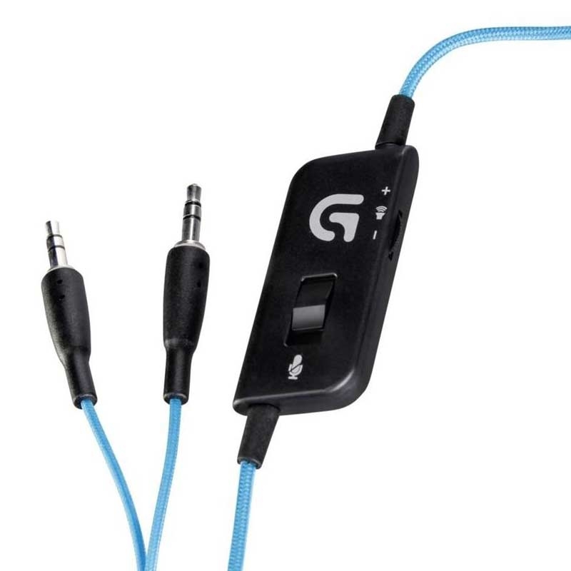 Logitech G430 Gaming Kopfhörer schwarz/blau